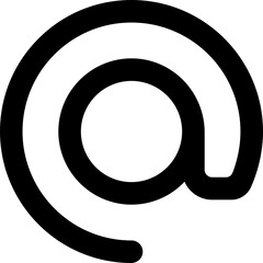 at symbol icon