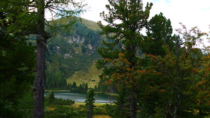 Naturjuwel kleiner Scheibelsee in den Rottenmanner Tauern, Steiermark 
