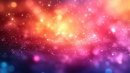 Soft Blur Bokeh Light Effect in a Pastel Gradient for Background Use in Creative Design Projects