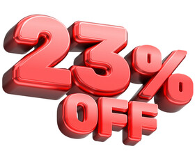 23% Off Sale Discount