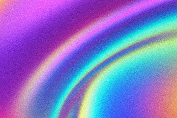  Abstract grainy fluid rainbow gradient background with digital noise texture