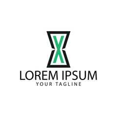 vector design elements for your company logo, hourglass studio monogram logo. modern logo design, business corporate template. hourglass studio icon.