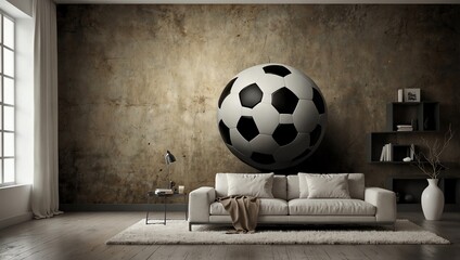 ball on a chair