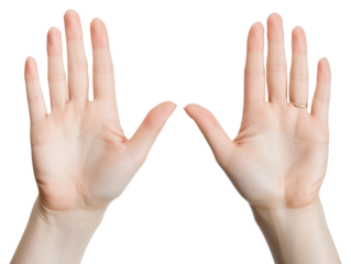 PNG Hand finger white background gesturing.