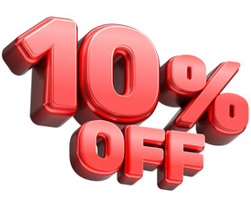 10 Percent Off Sale Discount