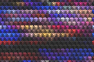Fototapeta premium Abstract 3D geometric shape background