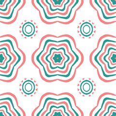 green and red star abstract background with stripes