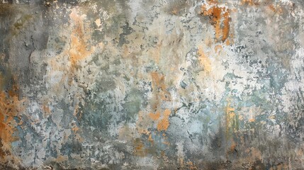 Texturize aged painted plaster