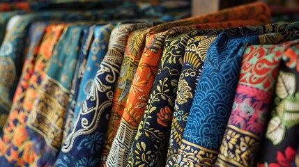 The attractiveness of batik designs