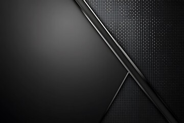 Dark charcoal background with a shimmering silver pattern, offering an open section at the top for text or promotional content