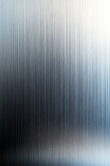 Obraz premium Silver brushed metal background with a polished finish and subtle reflections, with ample space at the bottom for text or branding