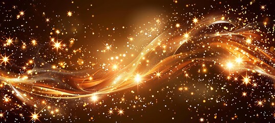 a holographic brown background