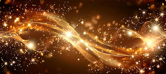 a holographic brown background