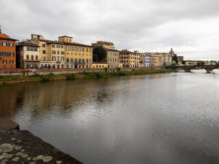 View of Centro Storico in Florence, Italy.
