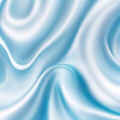 Fototapeta premium Soft Pastel Blue Shiny Satin Silk Swirl Texture Background