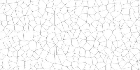 Obraz premium Abstract broken glass crystalize isolated quartz geometric retro tiles seamless pattern terrazzo vintage vector background.