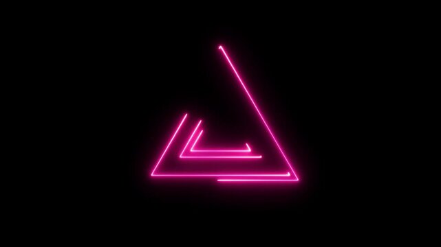 tringle neon frame