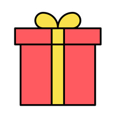 gift box icon for present