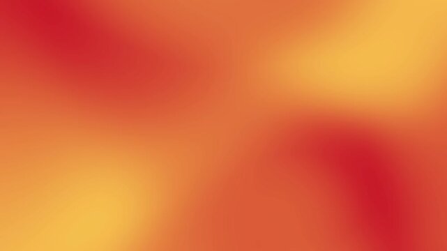 Abstract red and orange gradient background animation
