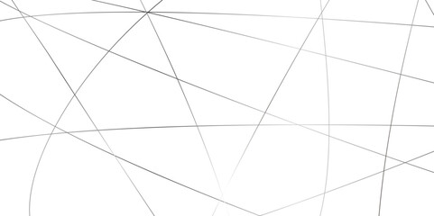 Obraz premium Abstract white background with black and gray stroke lines pattern .black and gray geometric random chaotic creative lines background backdrop .luxury modern technology concept diagonal line .
