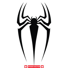 Arachnophobia Series  Terrifying Spider Vector Designs for Thrill seekers