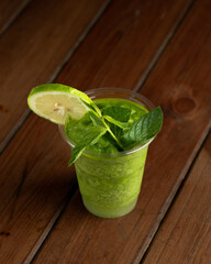 lime lemon with mint 