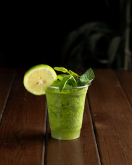 lime lemon with mint 