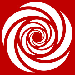 optical illusion of chaos, with a stylized design, captivates the eye in this image