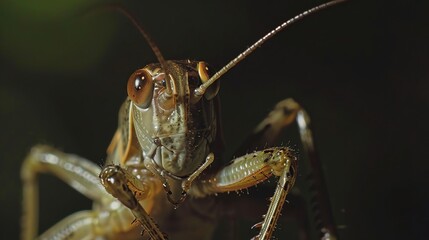 Fototapeta premium cricket at the night wallpaper