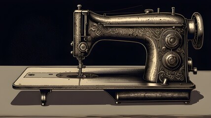 machine with needle
