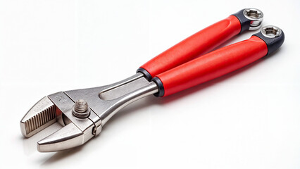 Obraz premium Set of repair tools on white background