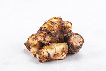 Natural organic raw ginger root
