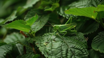katydid close up 