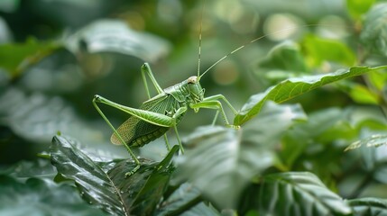 katydid close up 