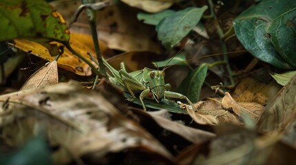 katydid close up 