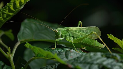 katydid close up 