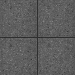 Fototapeta premium Quartz black white square seamless ceramic mosaic tile and pattern useful as background or texture