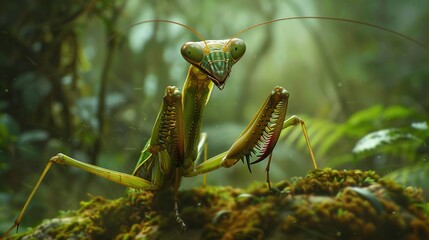 Praying mantis wallpaper