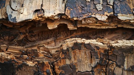 Fototapeta premium termite closeup wallpaper