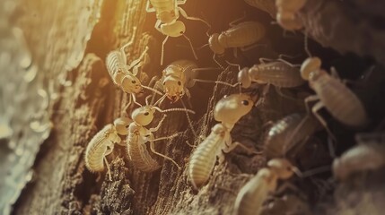 Obraz premium termite closeup wallpaper