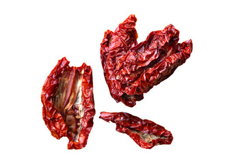 Close-up image of dried tomatoes 