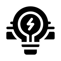 Light Bulb glyph icon