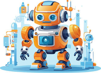 Fototapeta premium Futuristic objects