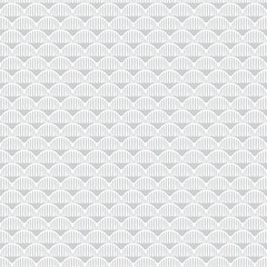 Minimal Abstract Grey Scale Geometric Seamless Vector Repeat Pattern
