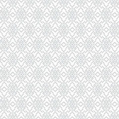 Grey Abstract Geometric Outline Seamless Vector Repeat Pattern