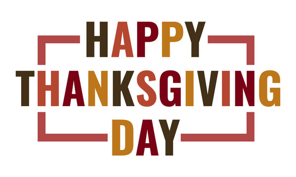 happy thanksgiving day, social media post template, vector poster illustration - Powered by Adobe