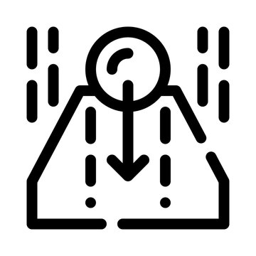 Potential Energy line icon