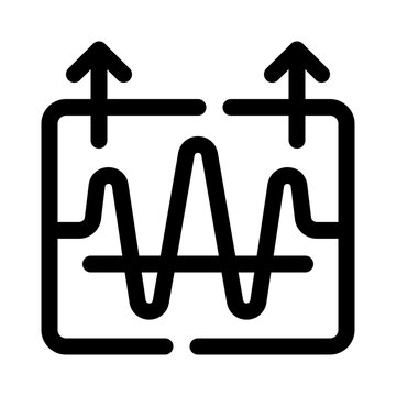 Wave Function line icon