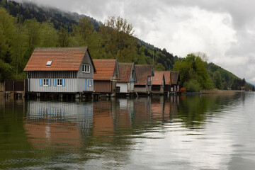 Fototapeta premium Großer Alpsee