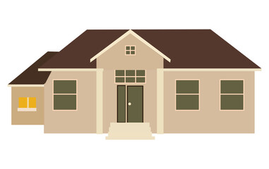 vector house clip art illustration design